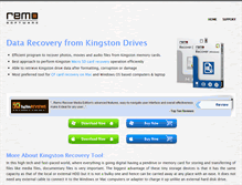Tablet Screenshot of kingstonrecovery.com